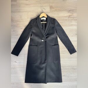 Zara Mid-length Wool Coat Size S